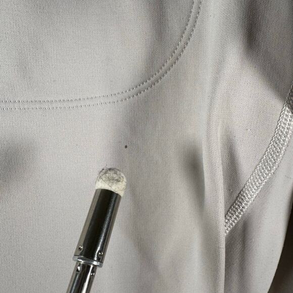 Athleta Womens Ivory Stretch High Rise Pull On Zipper Pockets Skinny Pant Size S - Picture 4 of 11